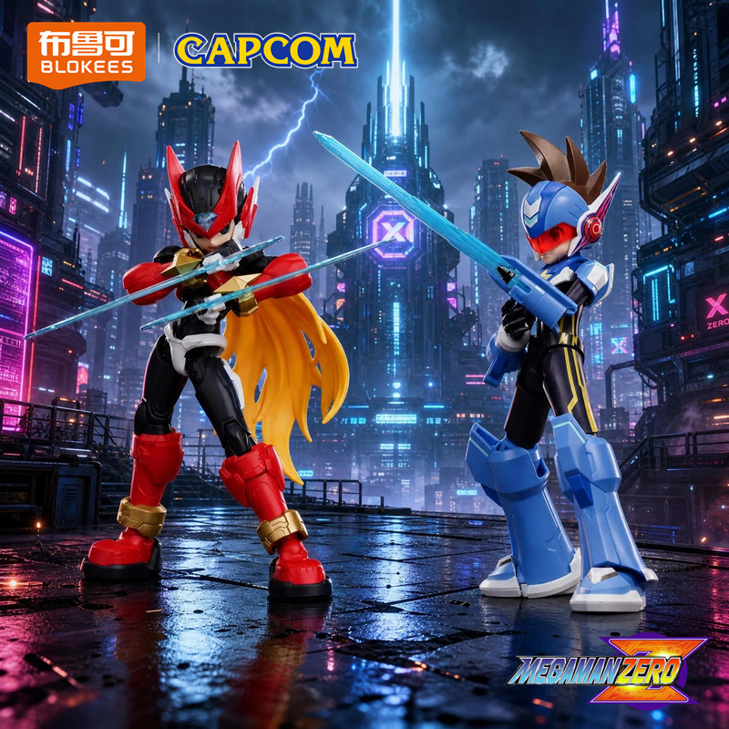 Model Kit Ultraman Zero - BLOKEE ROCKMAN Kit de modelo 17cm/6.8