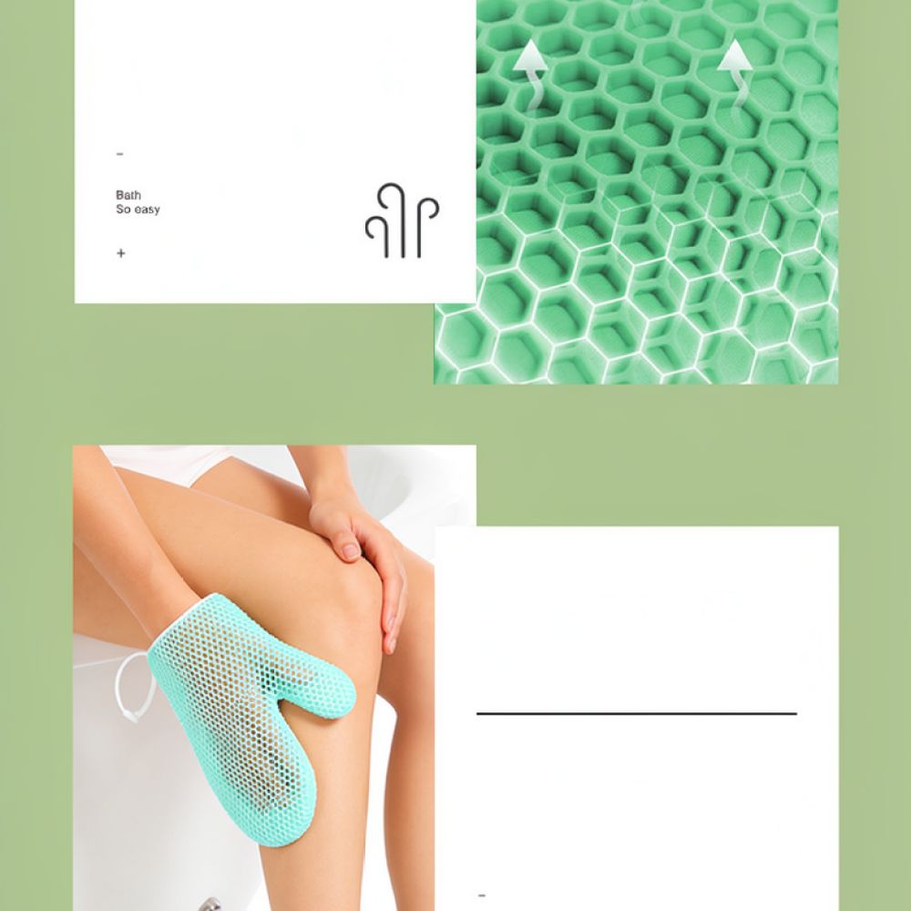Wash Effect Set - Guante de Baño de TPU con