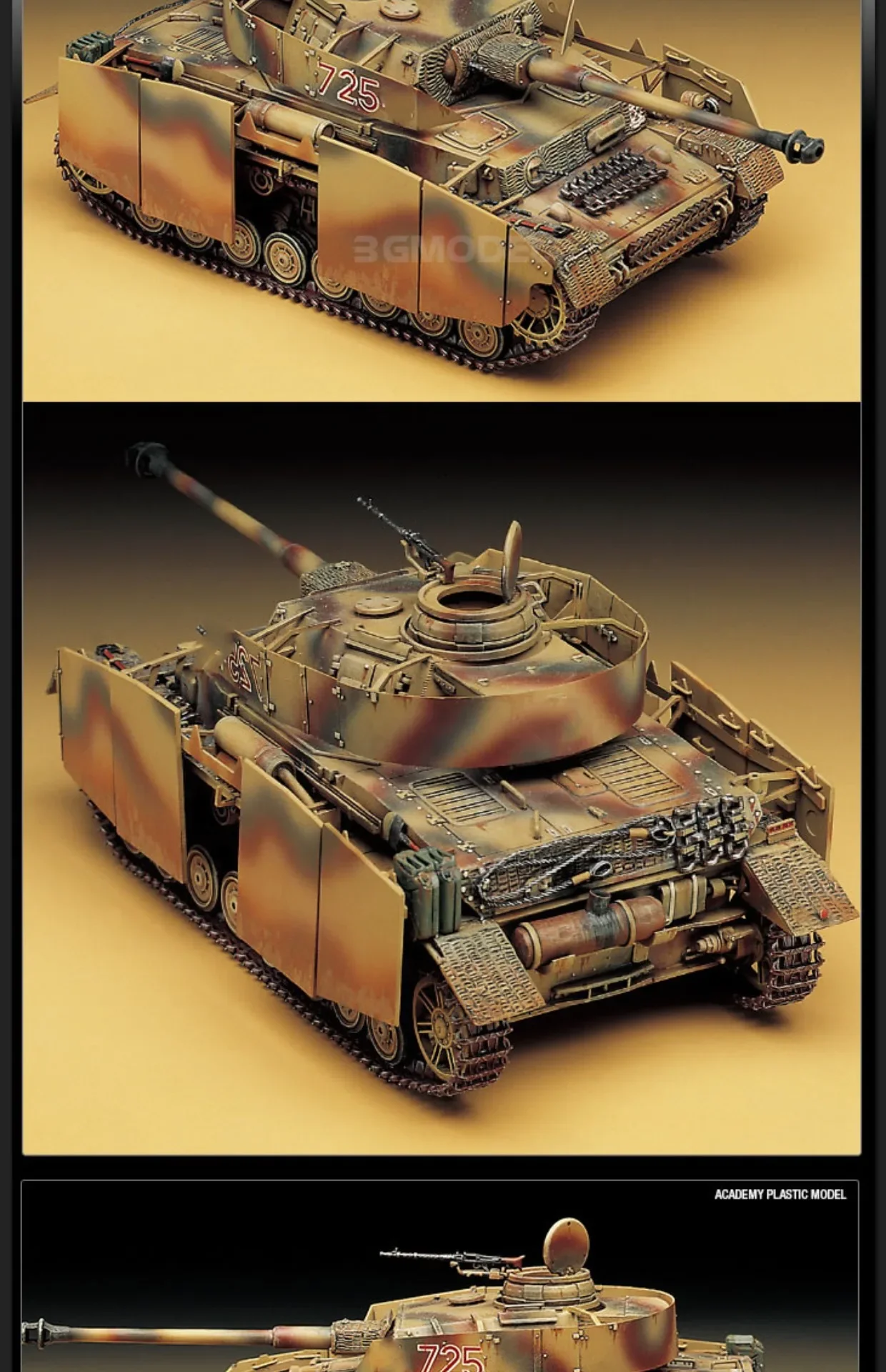Model Kit Academy - Academia modelo 13233 Panzer IV Ausf.