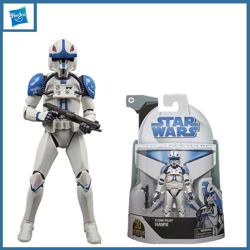 Model Kit Star Wars - Hasbro la serie negra Clonme Pilot
