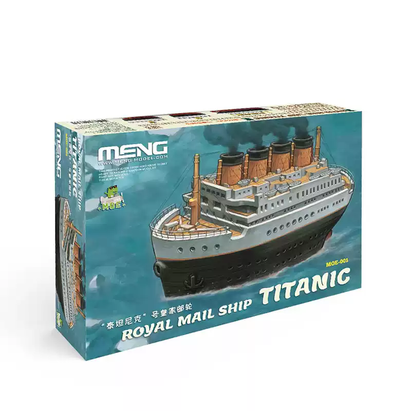 Barco Titanic Pintado de Antes - Model Kit Glue reseña y precio