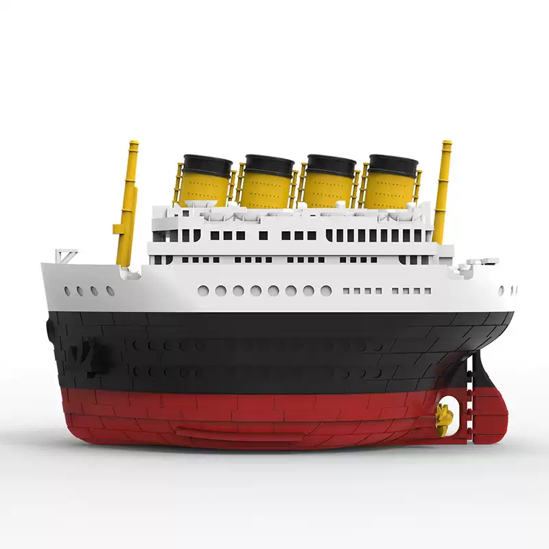 Barco Titanic Pintado de Antes - Model Kit Glue reseña y precio