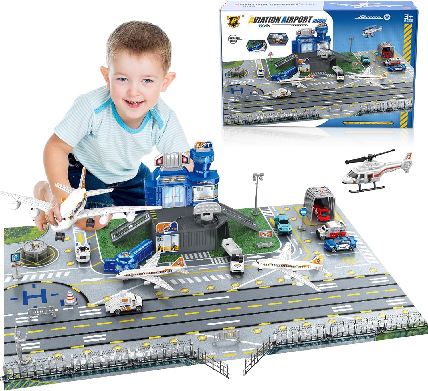 Juego de juguetes con escena d - Model Kit Plane reseña y precio