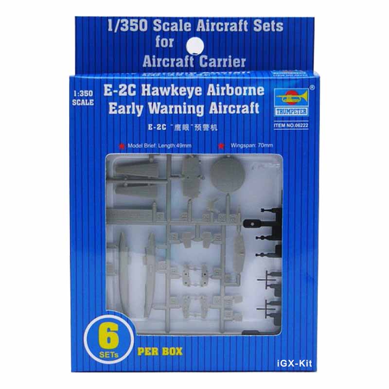 Trumpeter 06222 1:350 US E2C E - Model Kit Revell reseña y precio