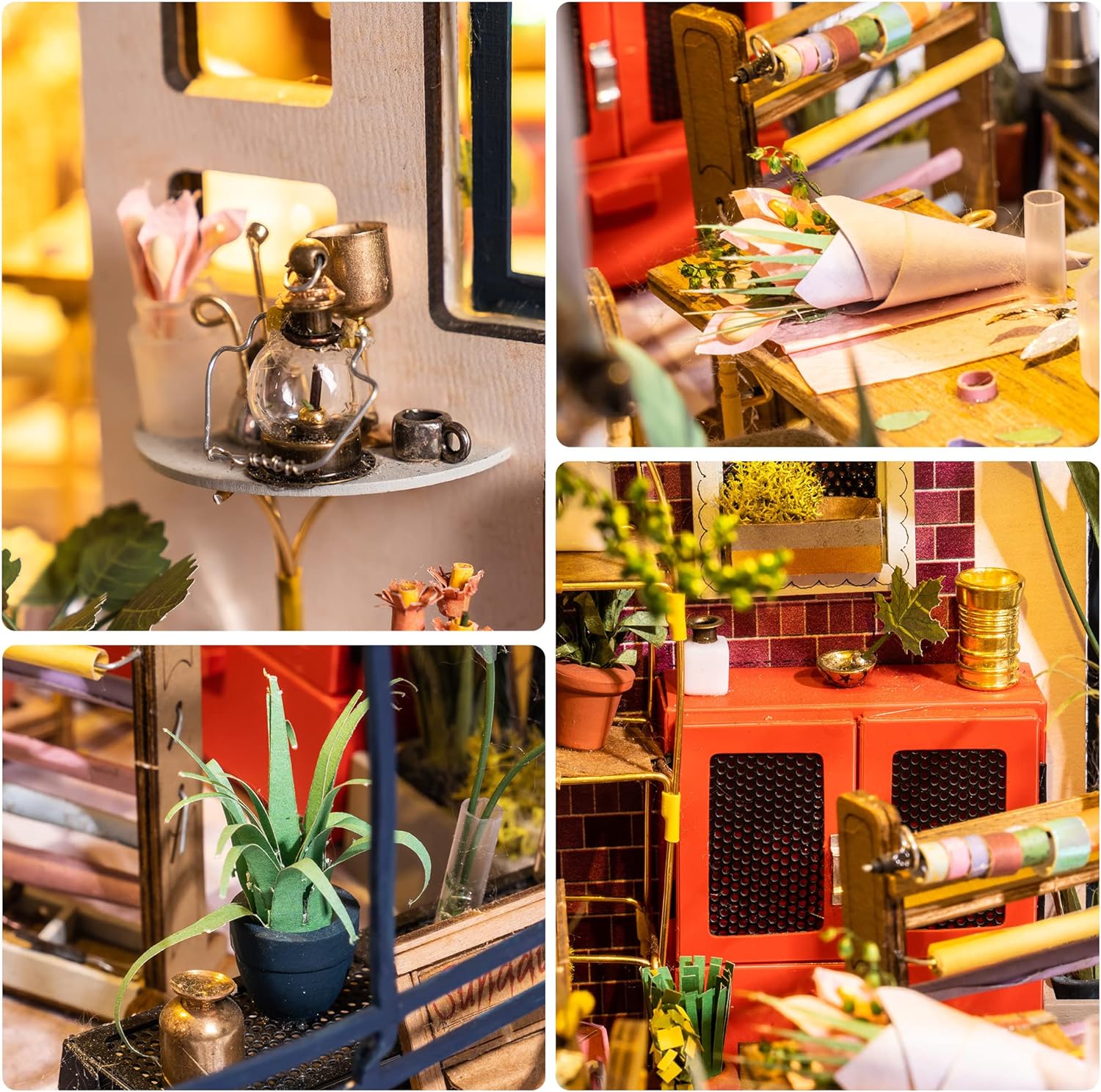 Robotime Rolife DIY Kits de ca - Model Kit Glue reseña y precio