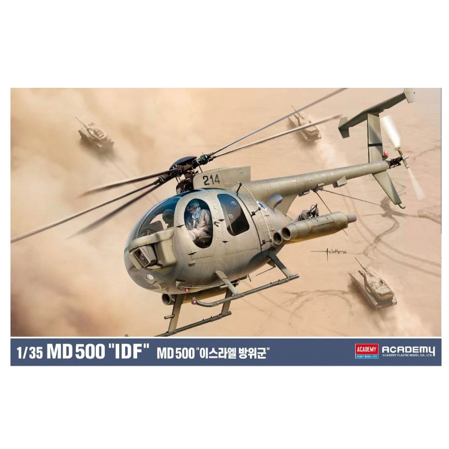Academy AC12136 1/35 MD500 Def - Model Kit Academy reseña y precio