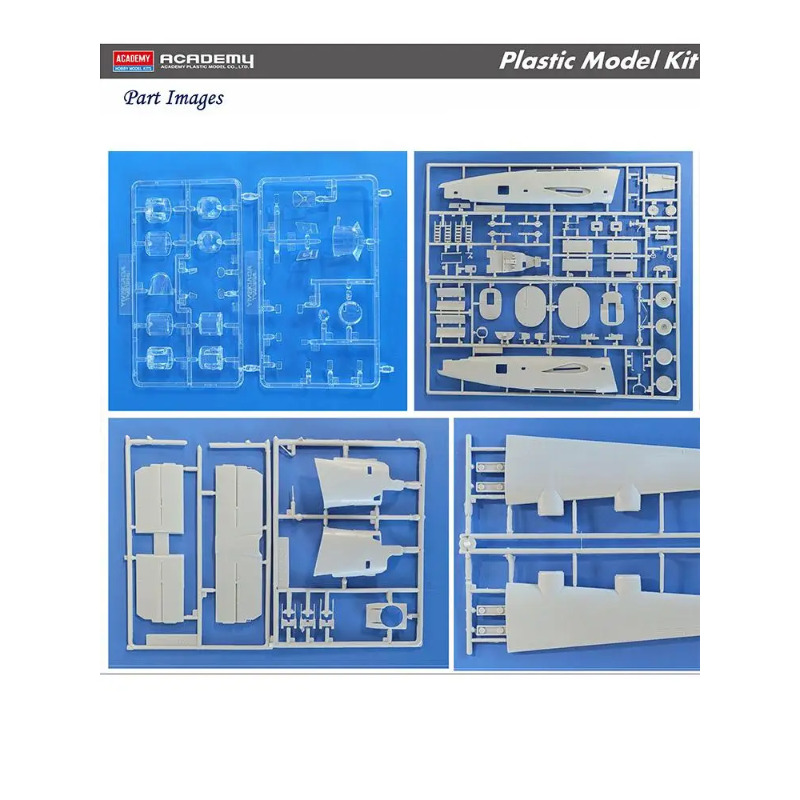 Kit de modelo de montaje a esc - Model Kit Academy reseña y precio