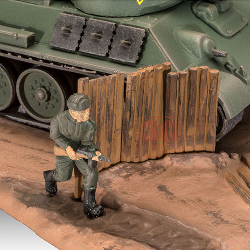 Revell 03294 1/76 Tanque Media - Model Kit Revell reseña y precio