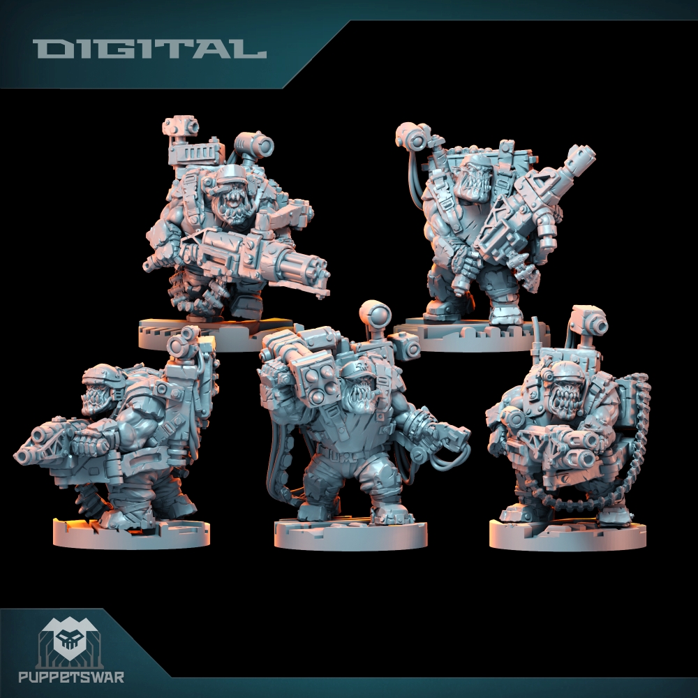 Orc Ultimate Badasses Squad, F - Model Kit Runner reseña y precio