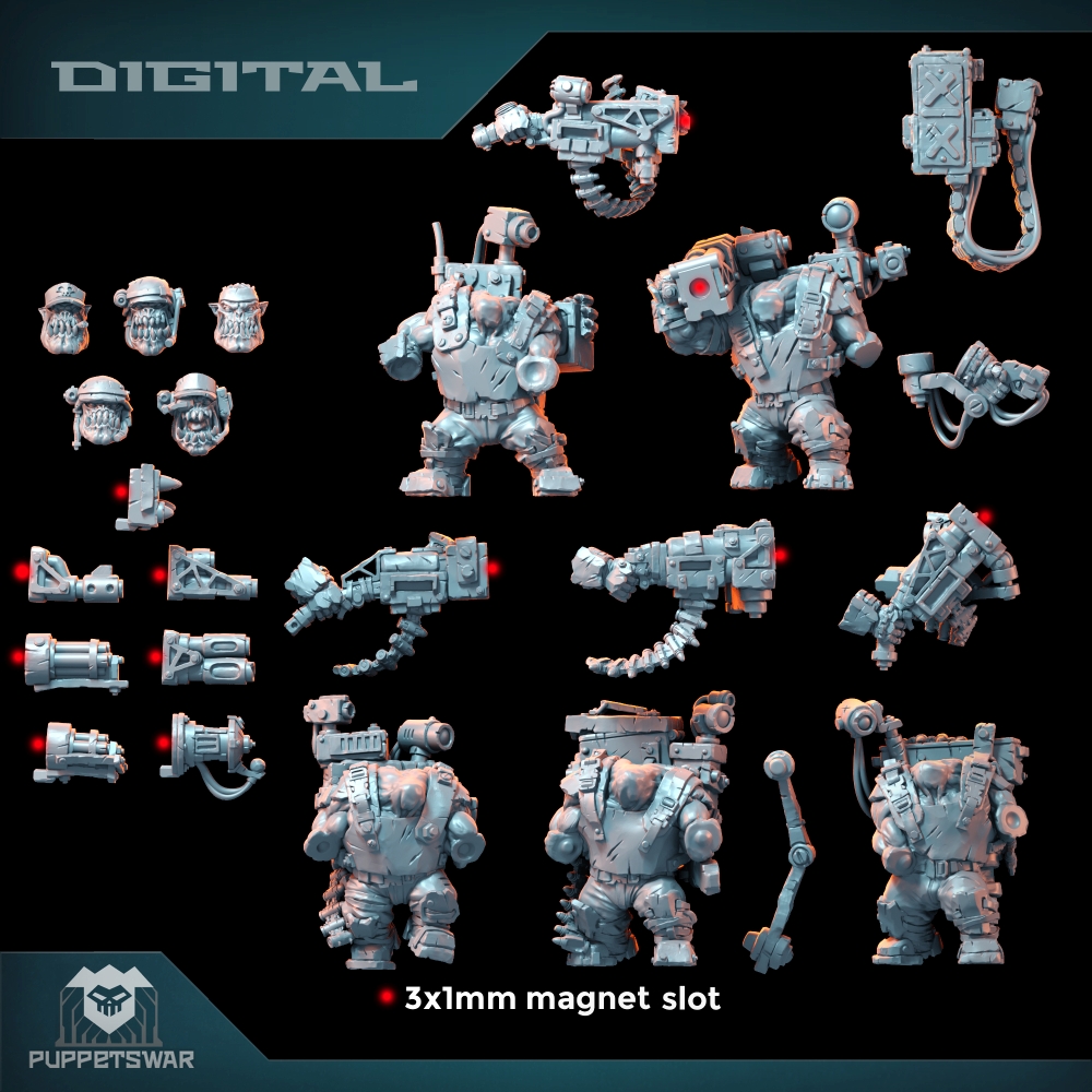 Orc Ultimate Badasses Squad, F - Model Kit Runner reseña y precio