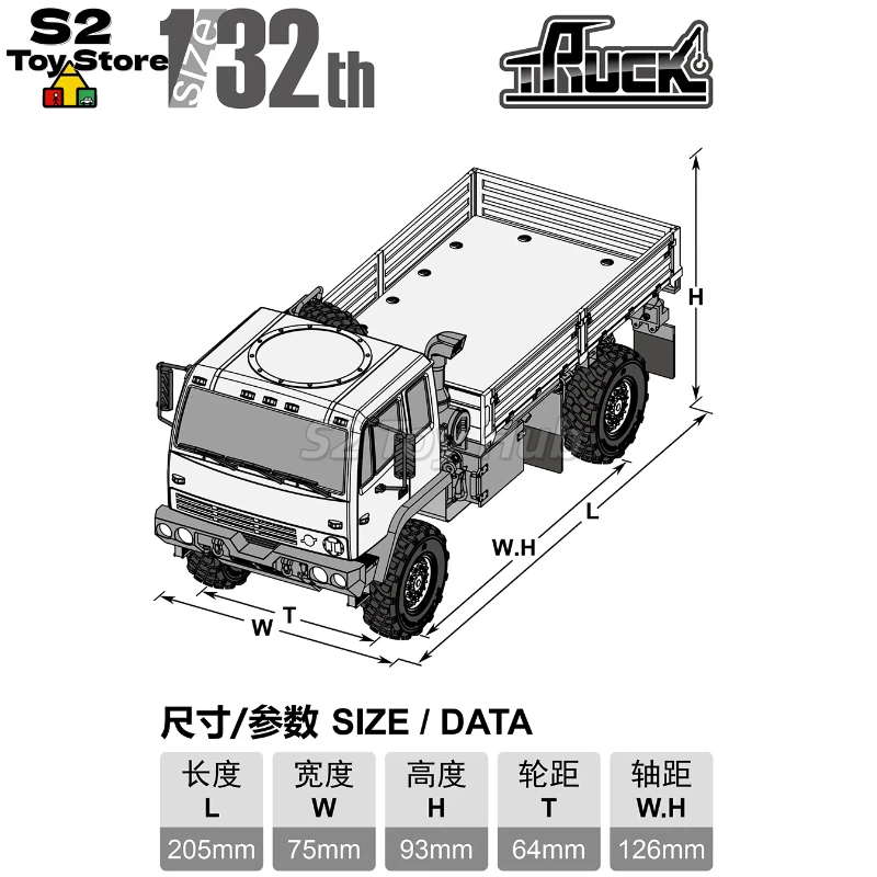Orlandoo Hunter OH32M01 Camión - Model Kit Runner reseña y precio