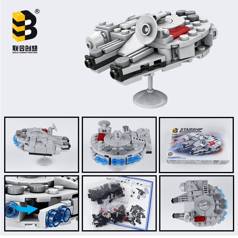 104 Uds Star Plan Millennium F - Model Kit Star Wars reseña y precio