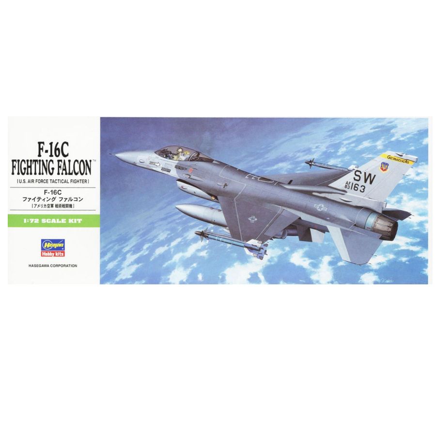 HASEGAWA HA00232 1/72 F-16C Fi - Model Kit Academy reseña y precio