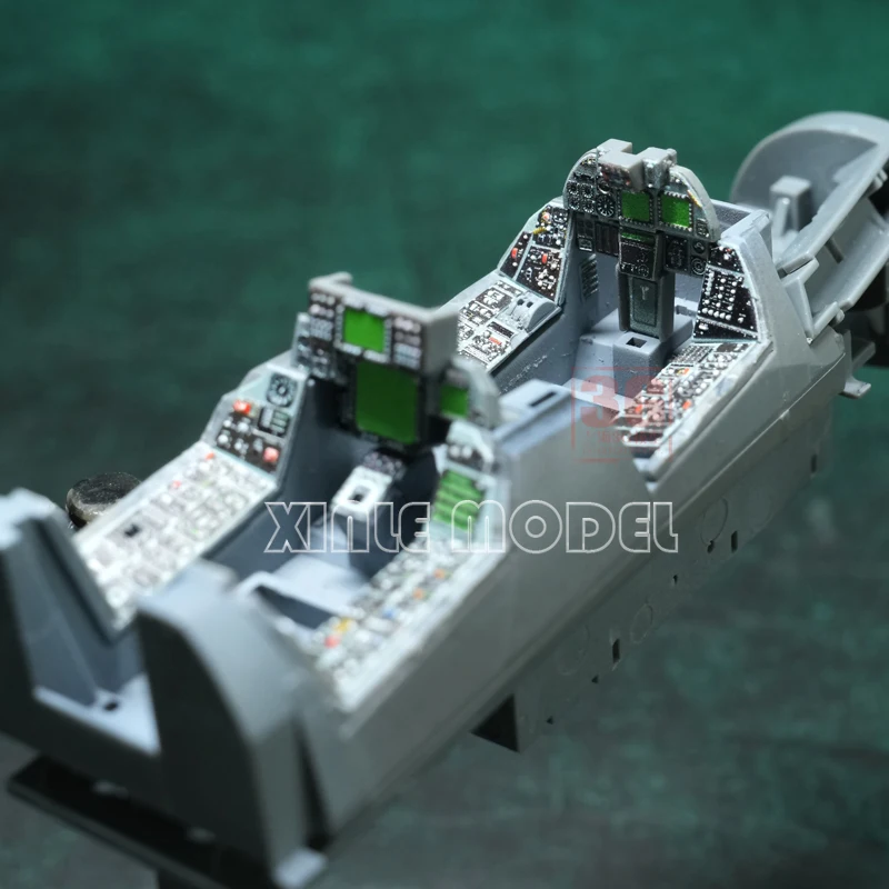 Lanbo-instrumento de cabina de - Model Kit Academy reseña y precio