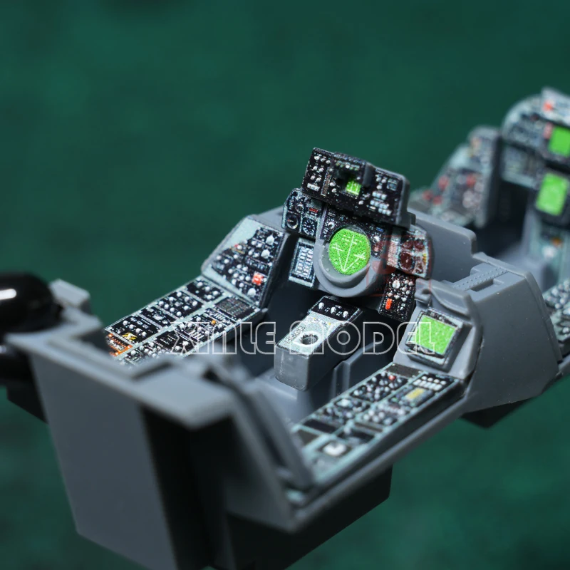 Lanbo-instrumento de cabina de - Model Kit Academy reseña y precio