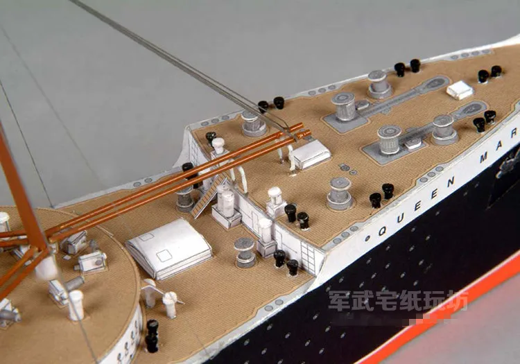 Vaporizador de correo real bri - Model Kit Queen Mary reseña y precio