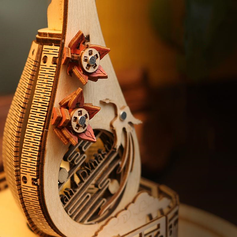 DIY rompecabezas de madera 3D, - Model Kit Glue reseña y precio