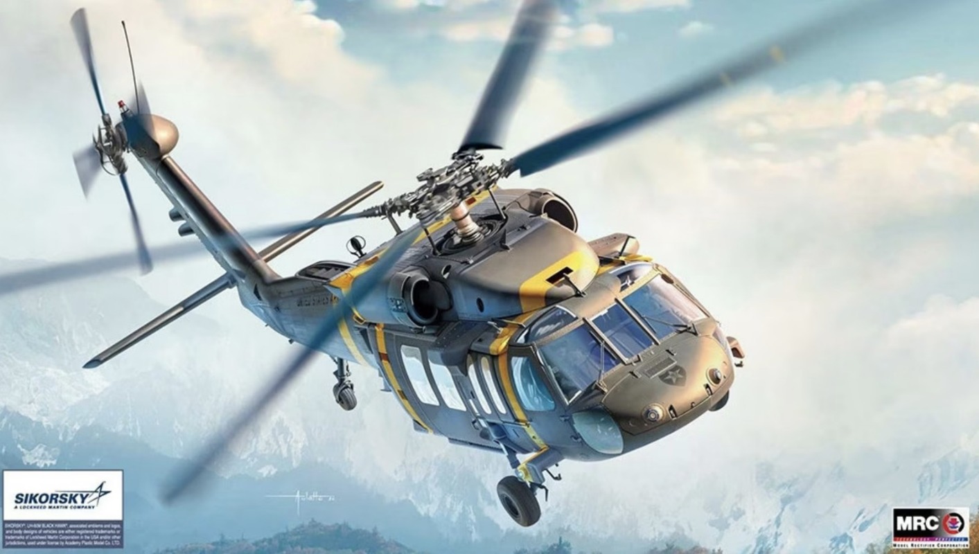 Academy Hobby 12135 1/35 UH-60 - Model Kit Academy reseña y precio