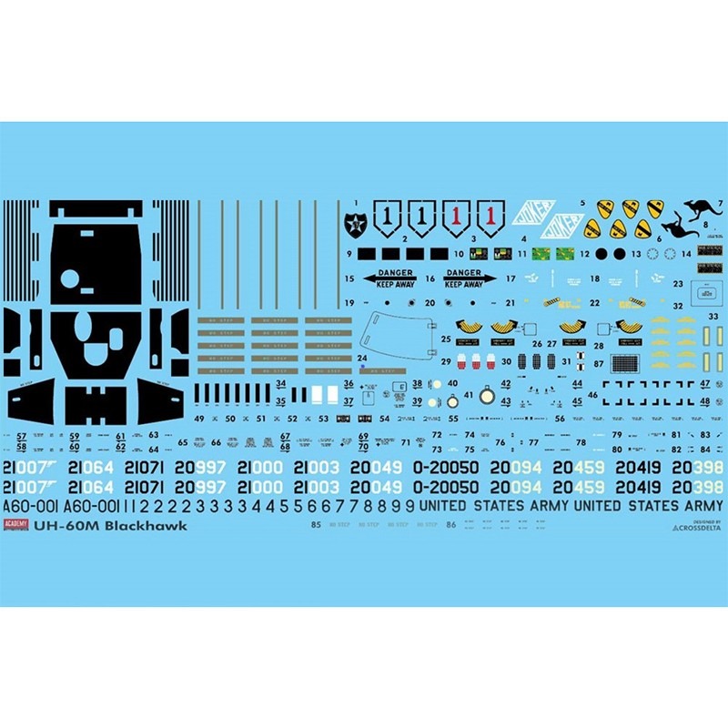 Academy Hobby 12135 1/35 UH-60 - Model Kit Academy reseña y precio