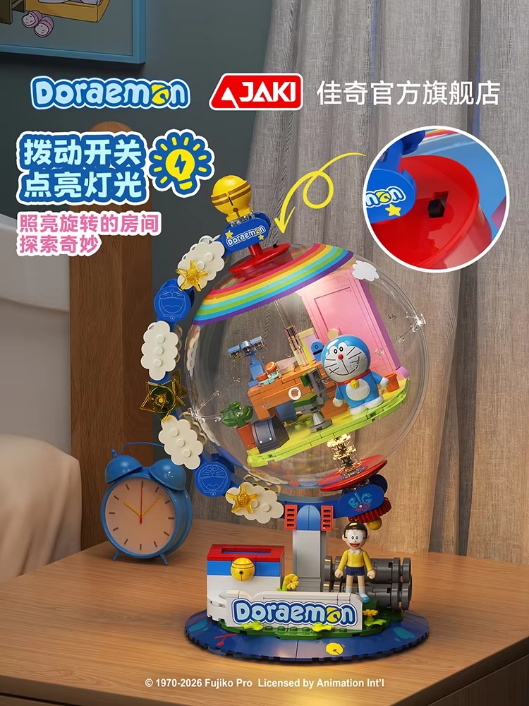 JAKI Doraemon - Bloques de Con - Model Kit Box reseña y precio
