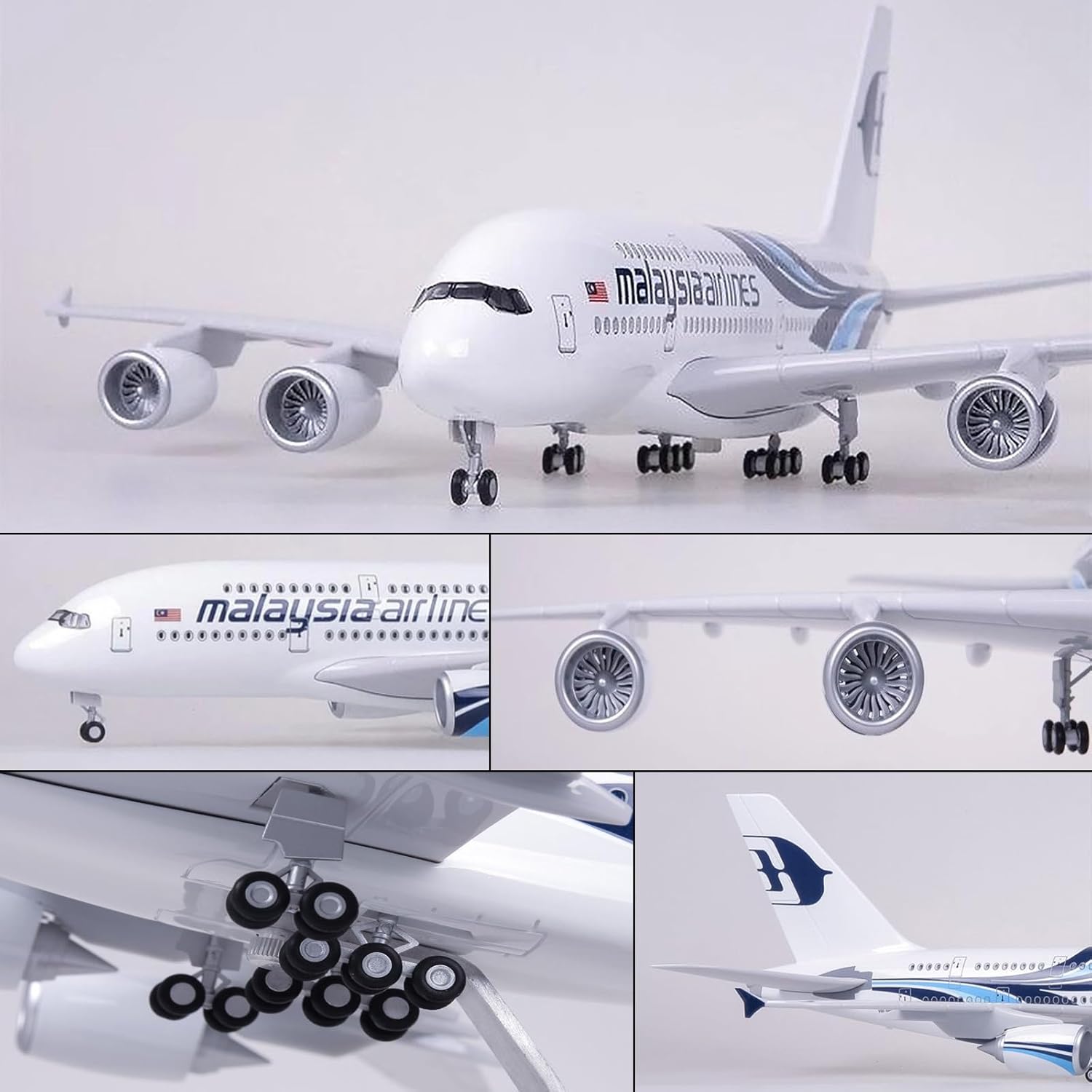 Escala 1:160 Malaysia Airlines - Model Kit Plane reseña y precio