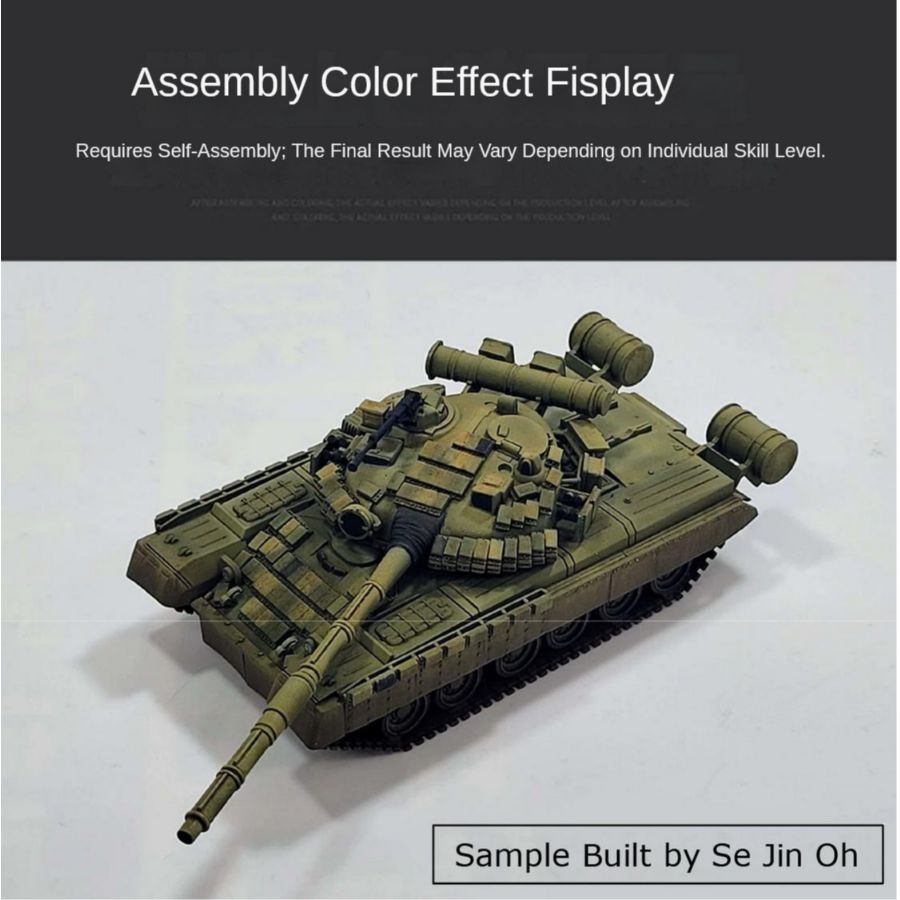 AC13434 Academy 1/72 T-80BV Ki - Model Kit Academy reseña y precio